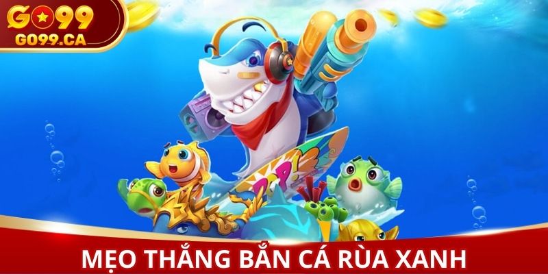 Nắm vững các bí quyết săn cá rùa xanh để thắng lớn